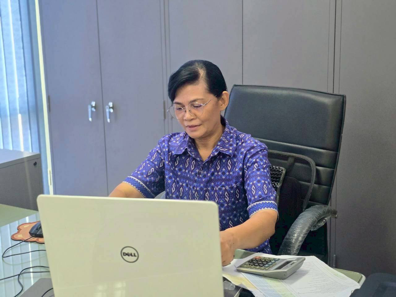 title -  ส.ป.ก.บึงกาฬ ร่วมรณรงค์การแต่งกายตามอัตลักษณ์ไทยสู่สากล ภายต้แนวคิด 